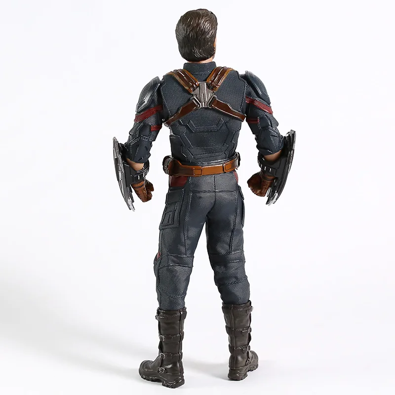 

Avengers 3 Captain America MMS480 Normal MMS481 Promo Version Collection Action Figure