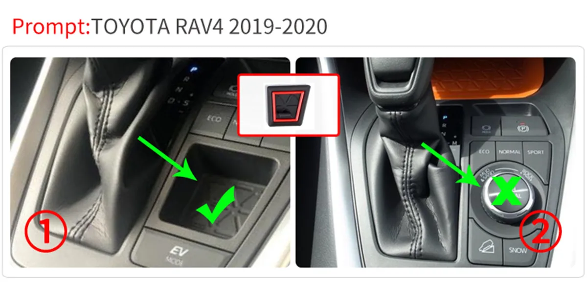 for Toyota RAV4 2019-2020 XA50 Anti-Slip Mat Phone Gate Slot Mats Cup Rubber Pads Rug RAV 4 50 Car Accessories Stickers | Автомобили и