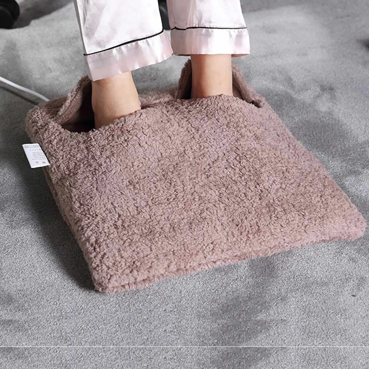 

Foot Hand Warmer Heating Pad Slippers Sofa Chair Warm Cushion Electric Heating Pads Warm Shoes Winter Warm Electric Blanket