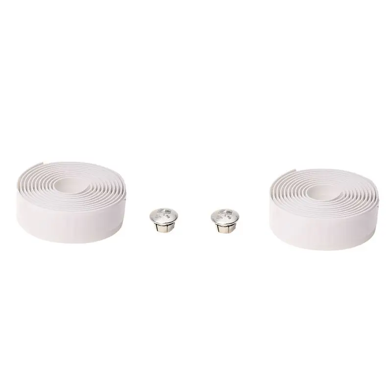 

Шоссейный велосипед пробковый Руль Бар Ручка обёрточная лента + 2 бар пробки-белый