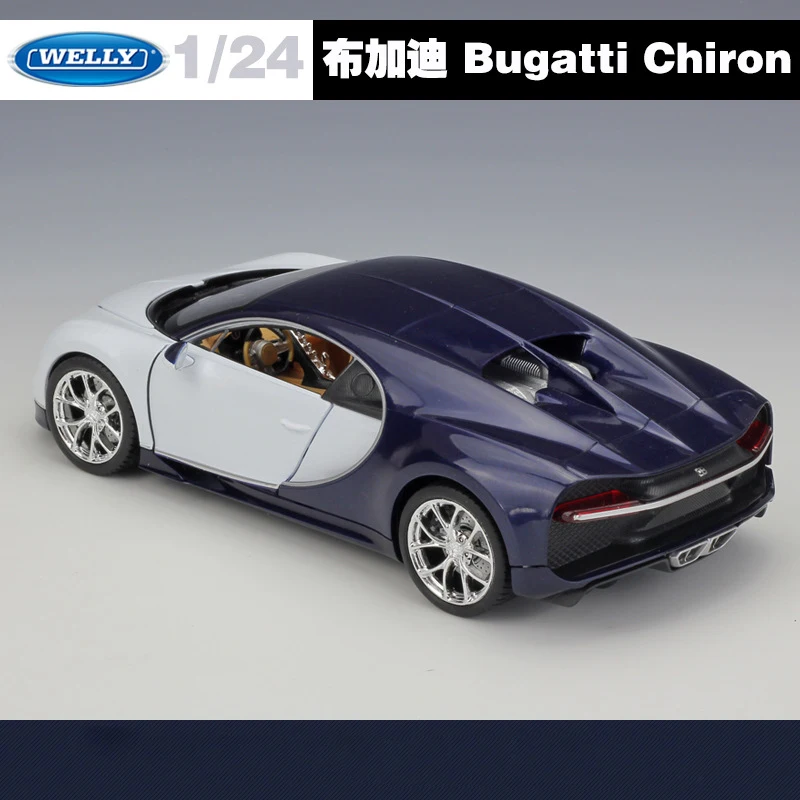 Модель автомобиля Bugatti Chiron в масштабе 1:24 | Игрушки и хобби
