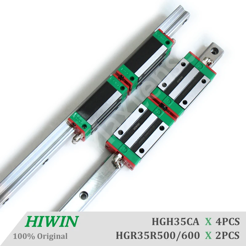 HIWIN HGR35 линейная направляющая рельса HGH35CA блоки детали каретки 1500 мм линейные
