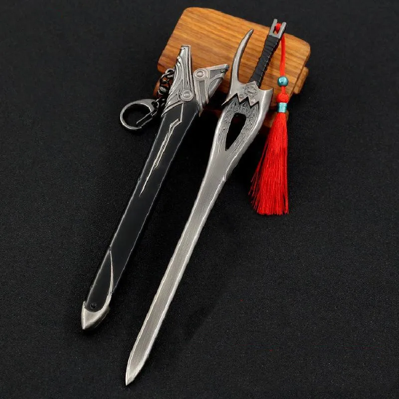 

Ножной кард из сплава, меч Fengyun, кино и телевидение, безразмерный хороший меч, Классический Искусственный меч, необычный кулон, Сувенирный ме...