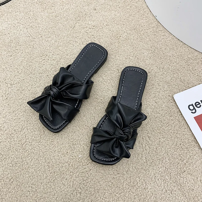 

Shoes Woman 2021 Low Female Slippers Platform Luxury Slides New Summer Beach Flat Soft Designer Rubber Casual Hoof Heels Fabric