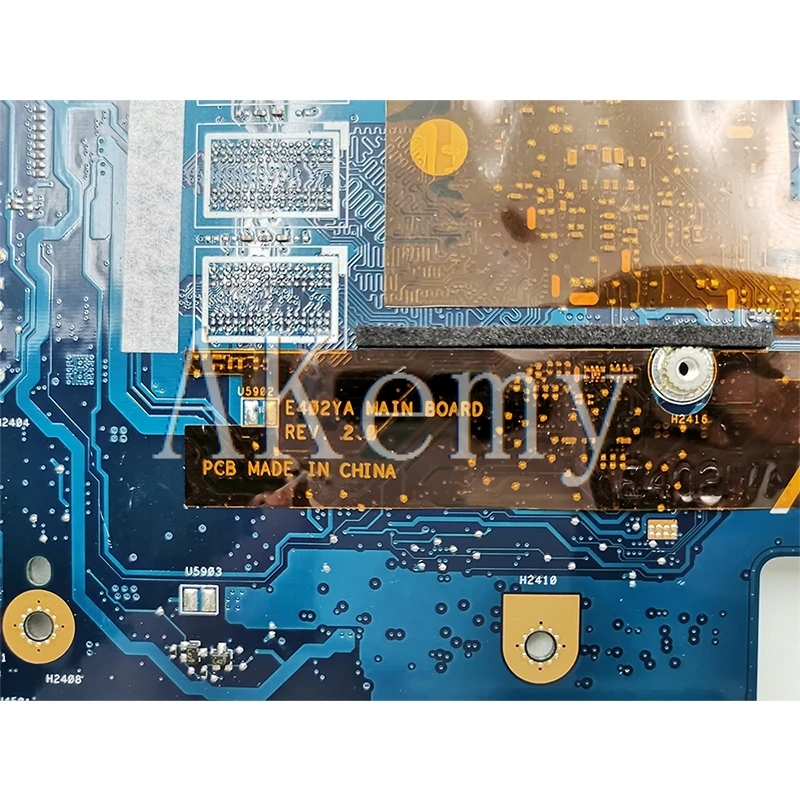 SAMXINNO E402YA Motherboard For Asus E402 E402Y E402YA Laotop Mainboard with E1-7010U CPU 32G SSD