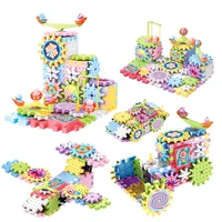 electric building blocks model puzzle kits plastic bricks educational toys for children games kids boys girls birthday gift