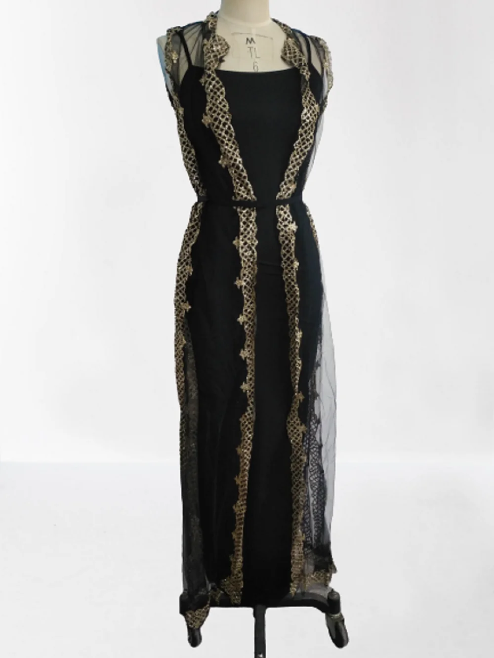 2020 Сексуальные вечерние комплекты из двух предметов женское черное платье макси