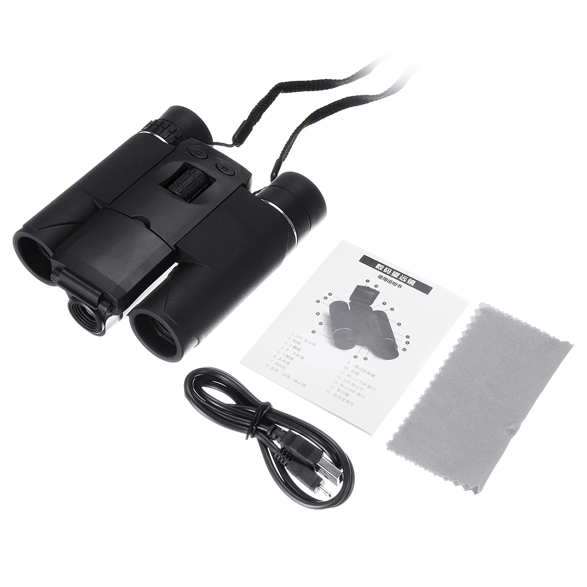 

2" LCD BD318 Zoom Digital Binoculars Telescope Video Camera Outdoor Telescope Hunting Camera Telescope 12X32