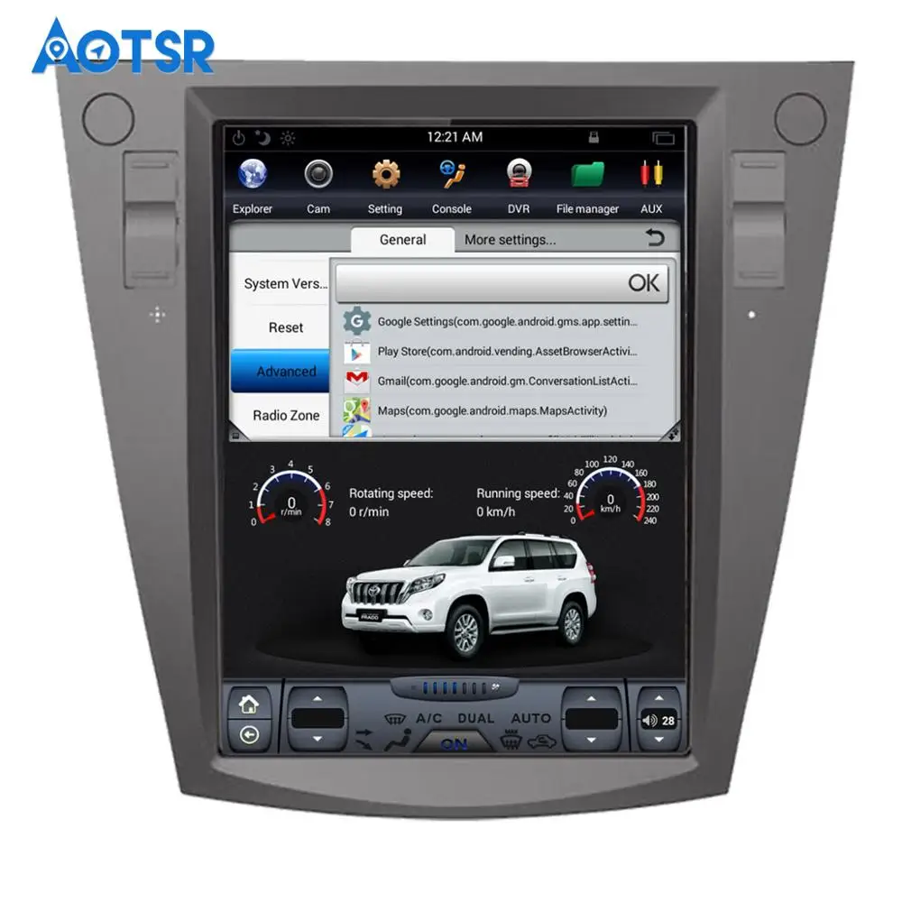 64 ГБ Android 9 Тесла стиль автомобиля GPS навигация Мультимедиа для Subaru Forester 2013-2018 авто