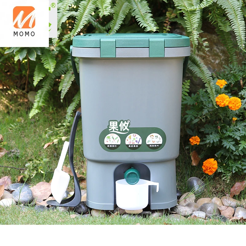 

15l Kitchen Compost Bucket Indoor Home Em Mushroom Bran Fermentation Barrel Garbage Classification Polka West