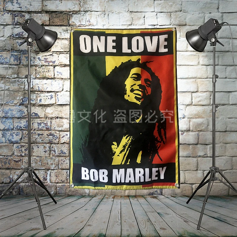 

Rock and Roll Pop Band Hip Hop Reggae Posters Flag Banner Popular Music Theme Painting Bar Cafe Home Wall Decor Hanging cloth