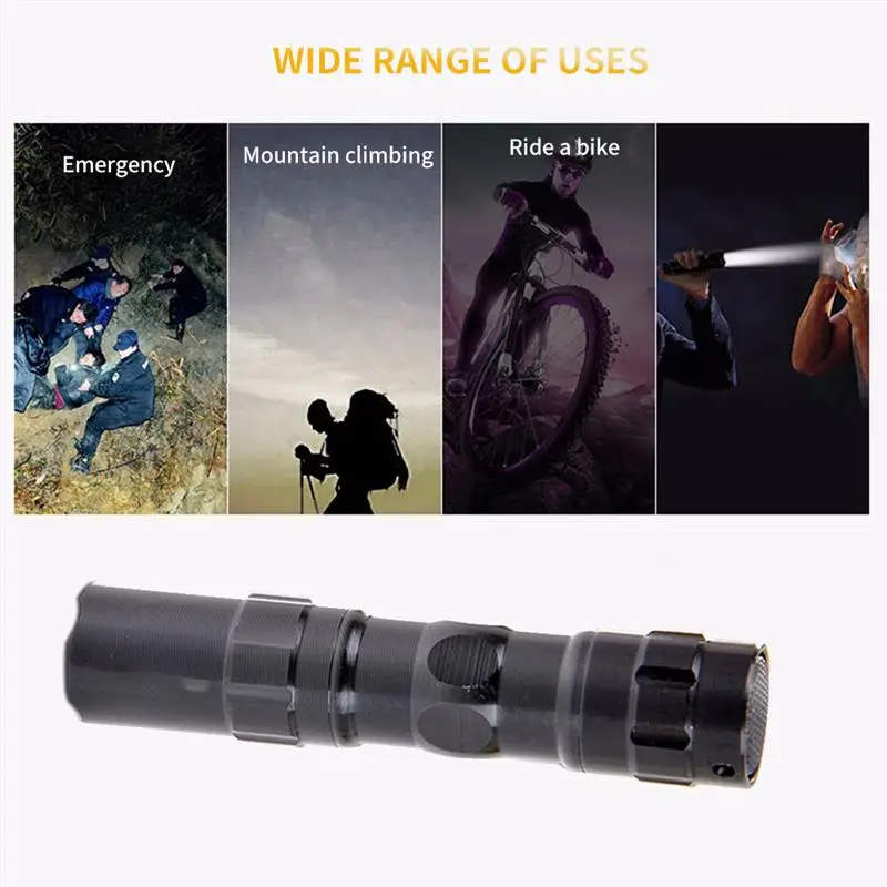 Водонепроницаемый Мини светодиодный фонарик Портативный открытый небольшой