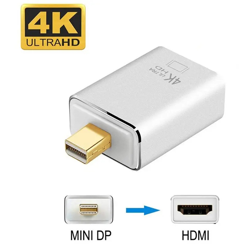 Адаптер Mini Displayport(Thunderbolt 2 0) в Hdmi конвертер 4K Dp для Air Imac Pro Surface 3 | Электроника