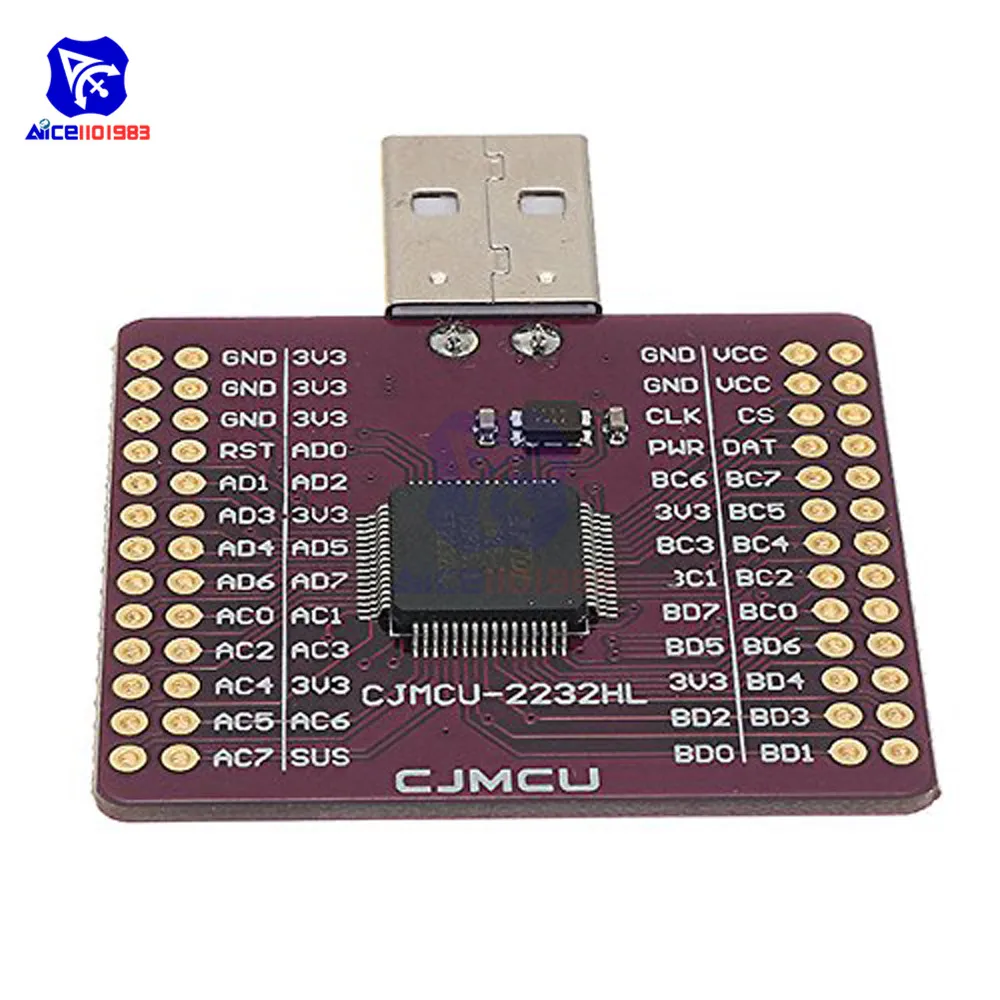CJMCU-2232HL USB к UART FIFO SPI IEC JTAG RS232 модуль FT2232HL
