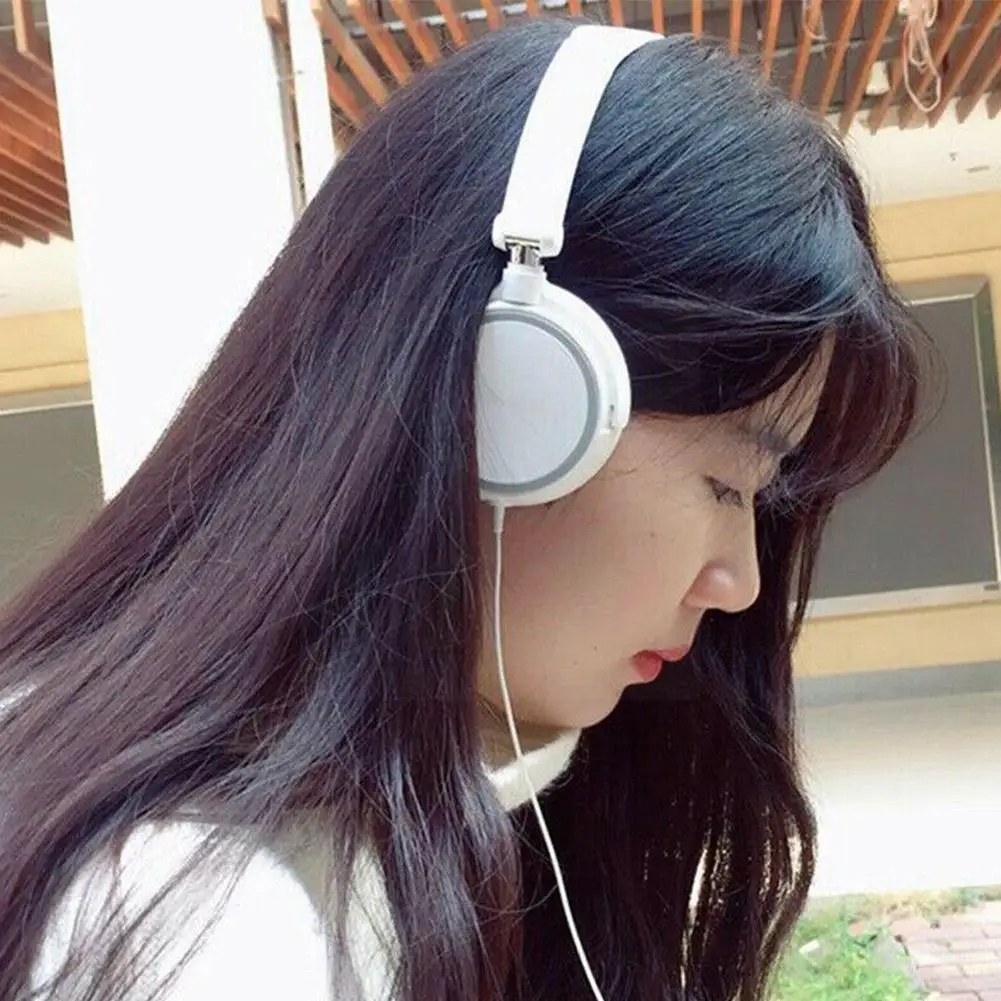 

HIFI Stereo Sound Headset S1 Subwoofer Line Control Computer Mobile Microphone with K Phone Foldable Headset Sports Song J9K5