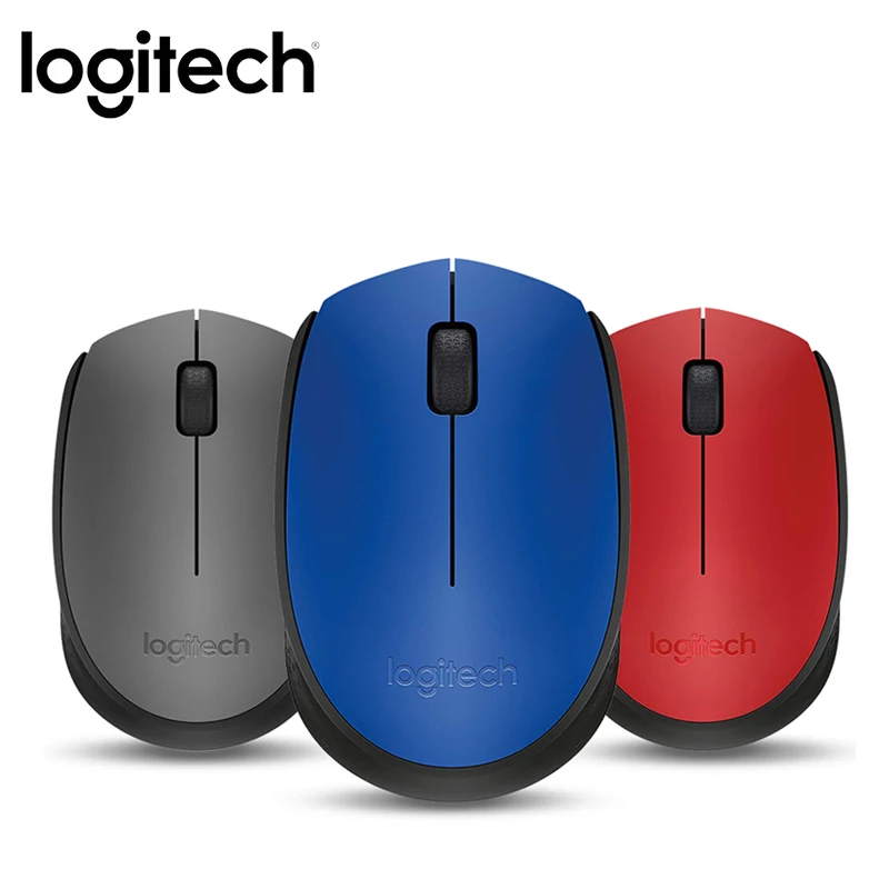 Мышь Logitech M170 Беспроводная с 3 кнопками 2 4 ГГц 1000 DPI|Мыши| |