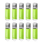 Флэш-накопитель USB 2 Гб, 10 пакетов, Exmapor 4 Гб, USB-накопители, карта памяти, поворотные 8 ГБ, флэш-накопители USB 2,0, Зеленый флэш-накопитель для хранения данных