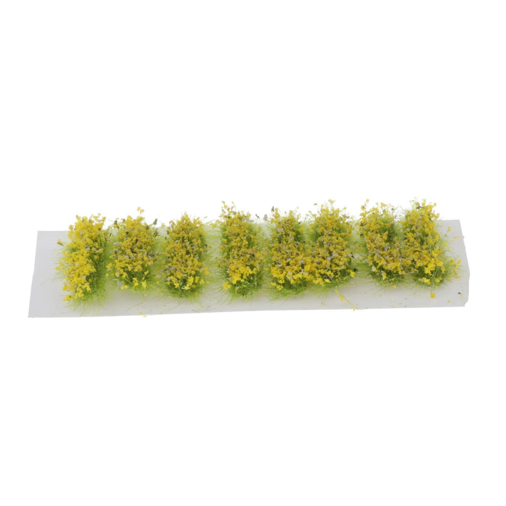 

Colored Grass Tufts Model Scenery - Model Stage DIY Material