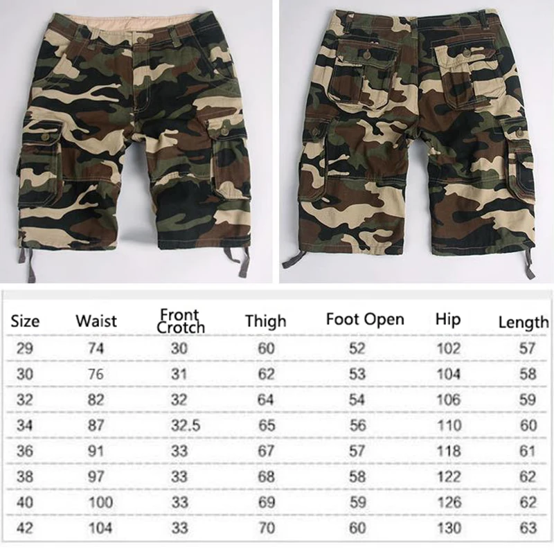 Шорты мужские летние тактические дышащие хлопковые износостойкие со множеством