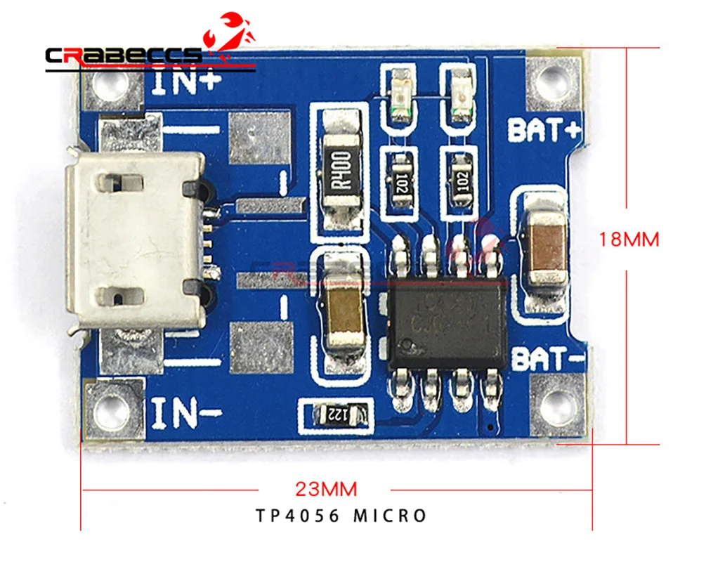 Tp4056/TC4056dual Function 5 в 1A 18650 литиевая батарея зарядная плата модуль зарядного