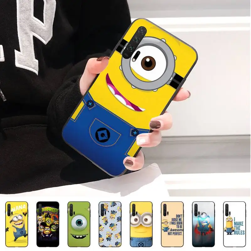 Милые комплекты пижам с банан рисунком желтого миньона изготовленный на заказ