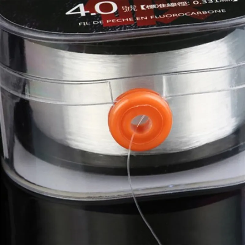 Фторуглеродная рыболовная леска плетеная многонитевая из флорокарбона шелковая