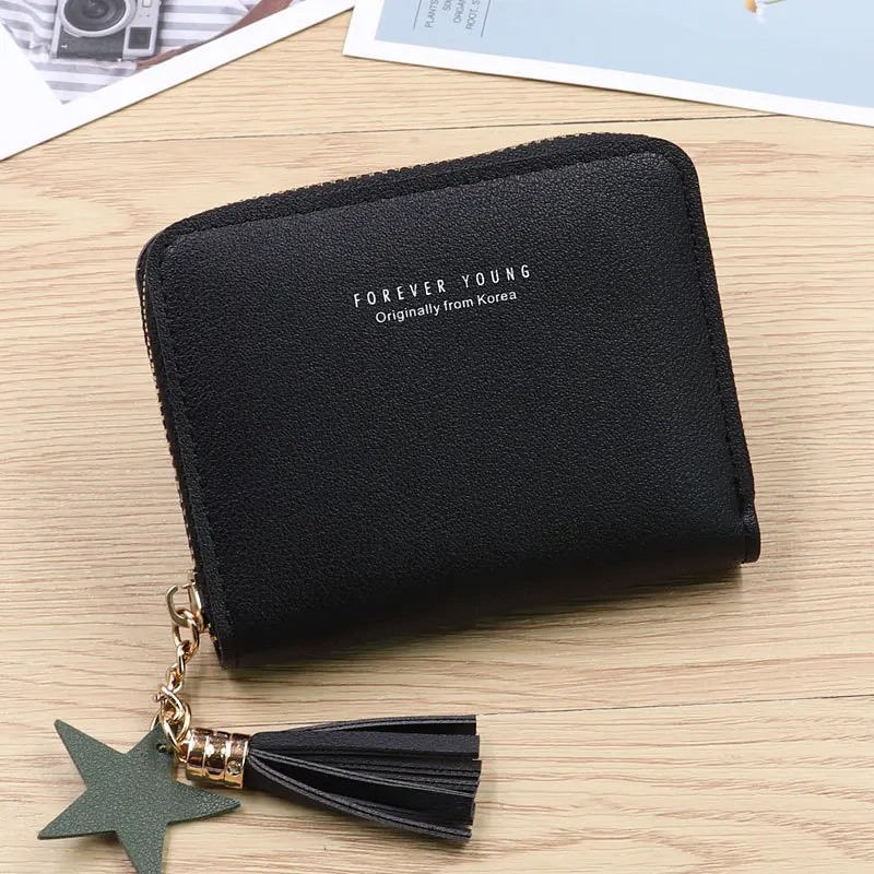 

New style wallet short ladies wallet zipper wallet fashion wallet fashion coin purse card case