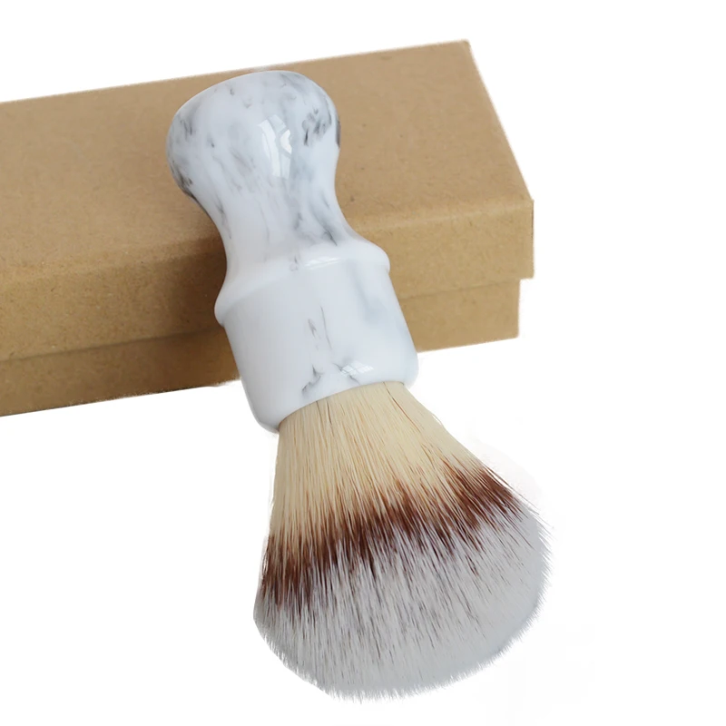 dscosmetic 24mm soft synthetic hair shaving brush with Ink landscape handle |