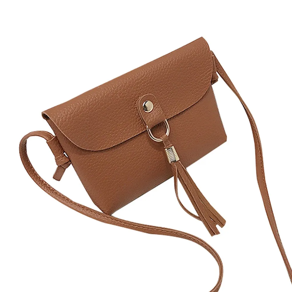 Маленькая кожаная сумка на плечо для женщин 2019 брендовая модная женская телефона