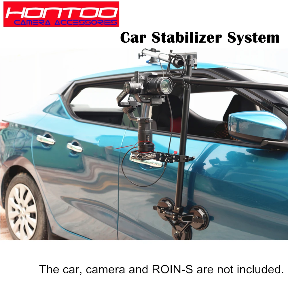 

HONTOO DSLR Gimbal Suction Mount Rig Car Rack filming Stabilizer Support for 3-Axis gimbal DJI RONIN S RS2 Zhiyun Moza