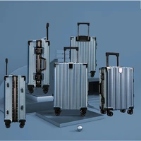 travel roller trolley luggage trendy korean version 20 inch large capacity universal wheel with password suitcase