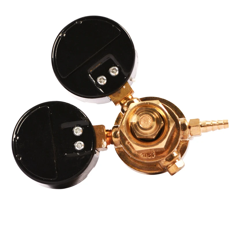 Мини-регулятор давления газовой бутылки с аргоном CO2 сварочный расходомер MIG TIG