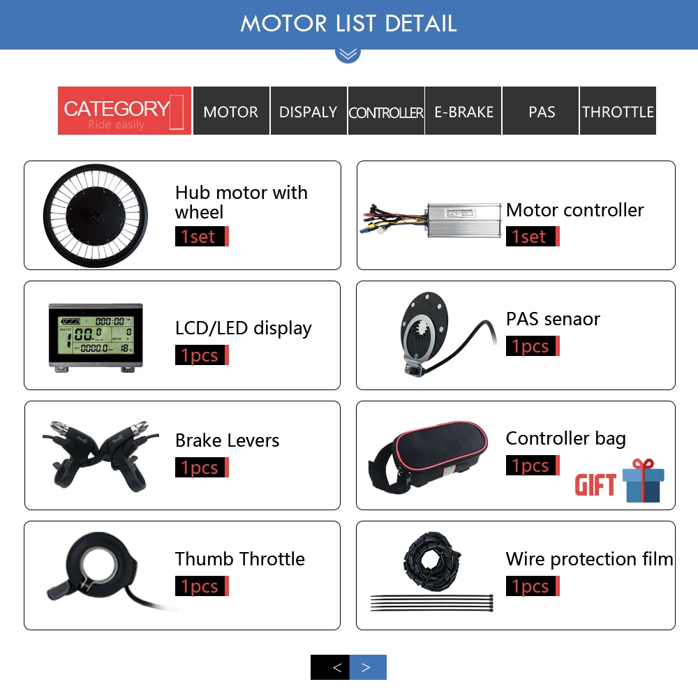 Bestellen Fett Elektrische Fahrrad Conversion Kit 20 26 Zoll 4,0 Reifen 48V 1000W Hinten Kassette Leistungsstarke Schnee Bike Hub Motor Kit Für Ebike