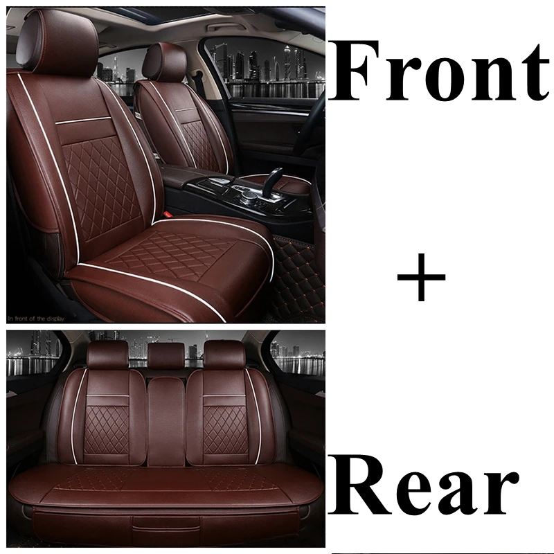 coffee standard Автомобильный чехол для LADA Vesta Xray Kalina Priora Largus 4x4 Granta Samara 2106 210 Mini Countryman Coupe Clubman автомобильные аксессуары - Название цвета: coffee standard
