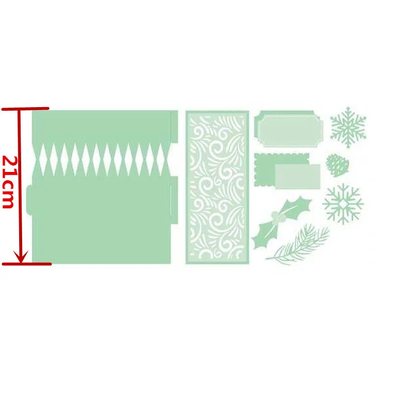 

Christmas Cracker Metal Cutting Dies Shiny Xmas Cracker With Xmas Decoration Die Cuts For Card Making DIY New 2019 Cratfs Cards