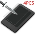 4 шт. закаленное стекло для защиты экрана для 6 ''электронной книги Tagus Nook Kobo Tolino страница vision shine Kindle 6'' защита