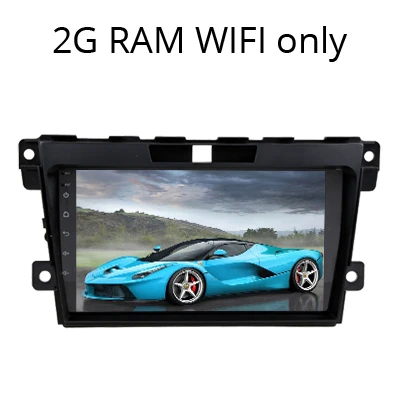 CX-7 2G SINOSMART поддержка системы BOSE/4G sim-карта DSP автомобильный аудио gps навигационный плеер для Mazda CX-7 CX7 2007 2008- 2.5D ips/QLED - Цвет: CX-7 2G