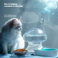 dog cat food bowl automatic feeder water dispenser pets food container drinking raised stand dish bowl pet supplies new style