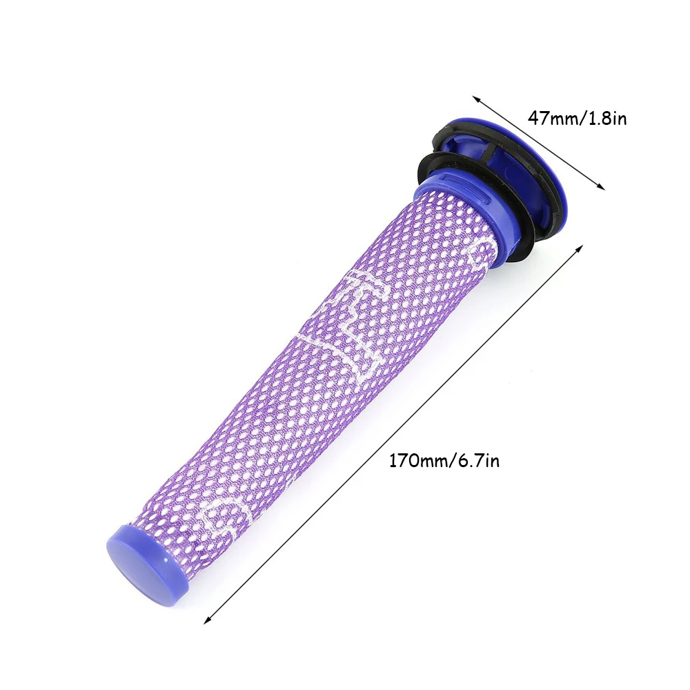 

5pcs/set Vacuum Cleaner Parts Pipe Brush Cleaning Tool Filter Hepa For Dyson DC58 / DC59 / V6 / V7 / V8 Accessories