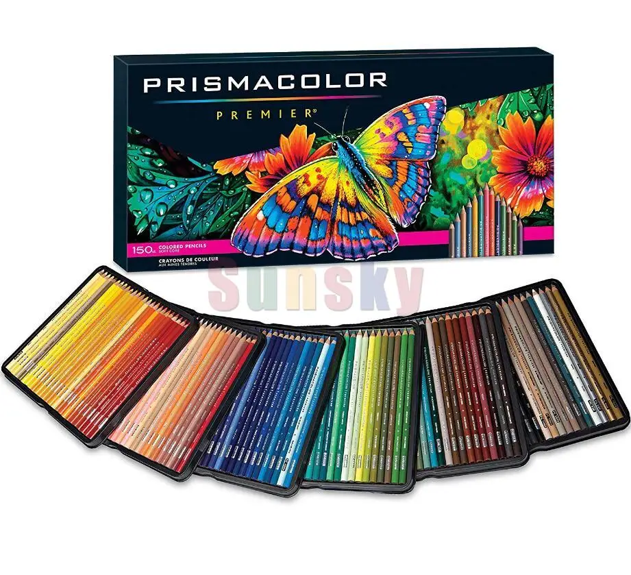США Prismacolor Premier 150 цвет художественные рисовальные карандаши масляный карандаш 3 8