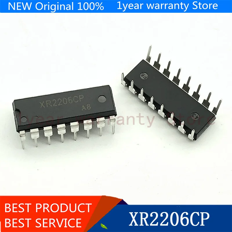 {Новый оригинал} 1 шт. XR2206CP XR2206 DIP16 DIP 2206CP|Пульты ДУ| |