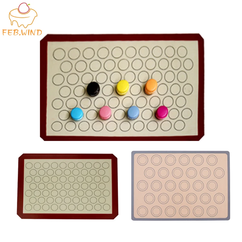 Экстра большая выпечка пирожных макарон коврик макароны силиконовый для