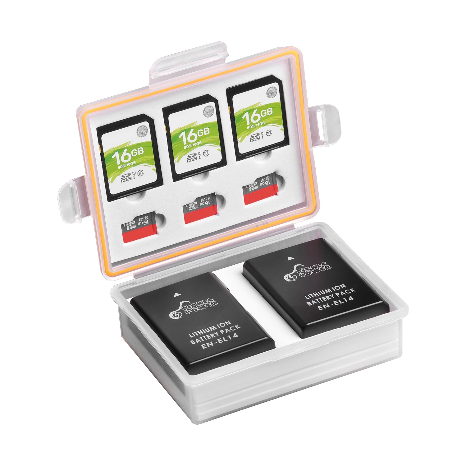 Аккумулятор для фотоаппарата Batmax двойная батарея с коробкой Nikon D3100 D3200 D3300 D3400 D3500