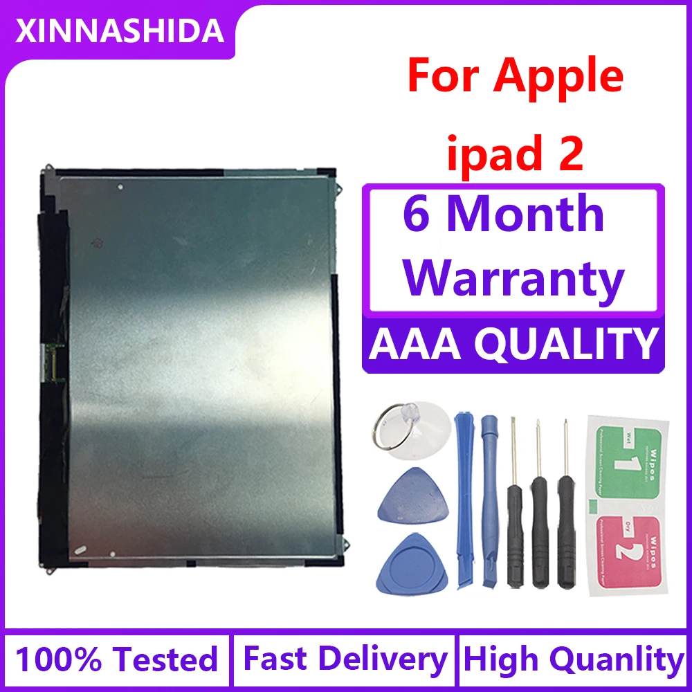 Новый экран LCD для планшета Apple iPad 2 iPad2 2-го поколения A1395 A1397 A1396, запчасти для ремонта, бесплатная доставка.