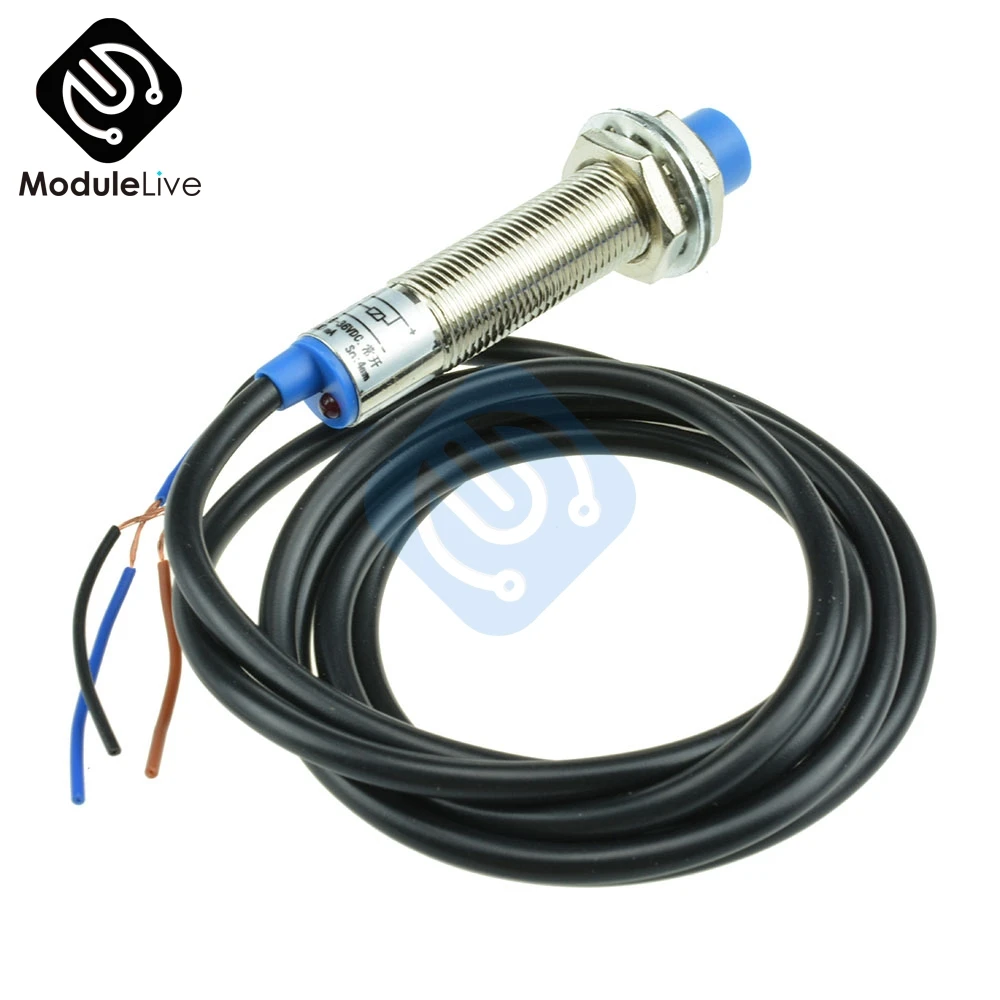 LJ12A3-4-Z/BX LJ12A3-4-Z LJ12A3 Индуктивный бесконтактный выключатель Три Провода силовые Транзисторы NPN Кнопка нормально разомкнутый с источником питания от постоянного тока, 6 V-36 V 4 мм