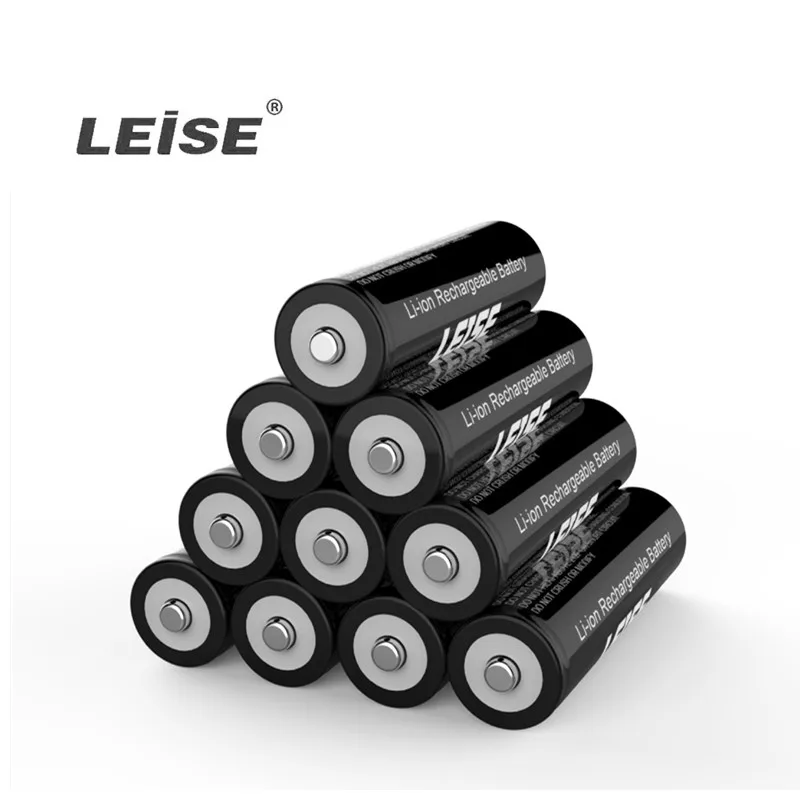 Leise Новый 18650 3000 мАч литий-ионная батарея 10 шт. перезаряжаемая 3 7 в литиевая