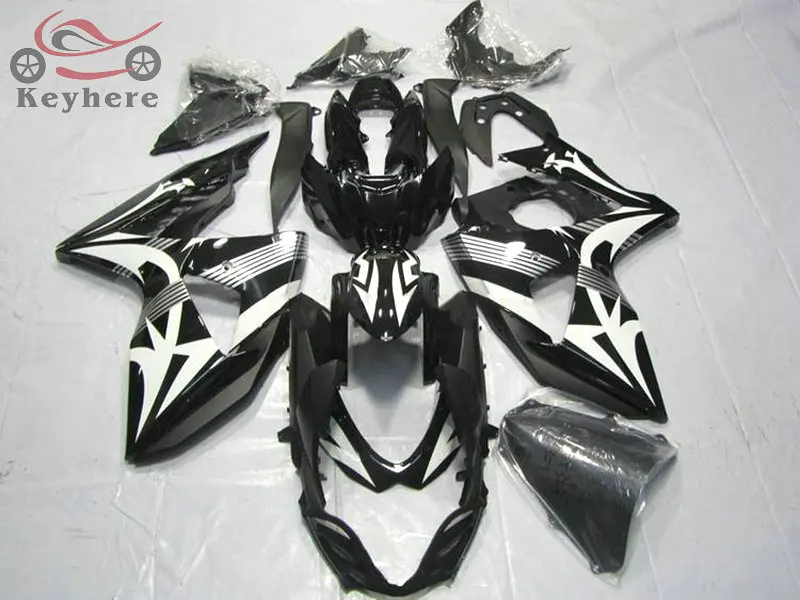 Высококачественные обтекатели под давлением для Suzuki GSXR 1000 2009 2010 2011 2013 Черный