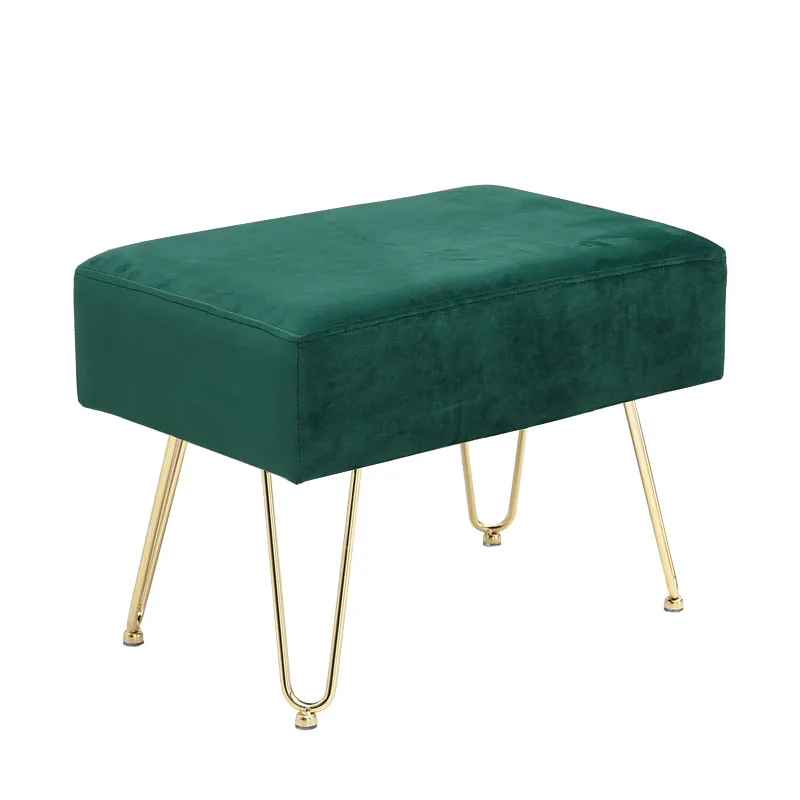 Скандинавский стул для смены обуви роскошная скамейка спальни магазина одежды