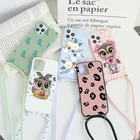 Чехол-накладка для Apple iPhone 13, 11, 12 Pro Max, Mini, 7, 8, 6, 6S Plus, XR, X, XS Max, SE 2, мягкий ТПУ чехол-накладка с изображением совы