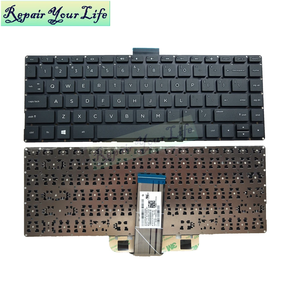 Клавиатура для ноутбука HP Pavilion 13 s 13t s000 x360 s104la s151la американский английский
